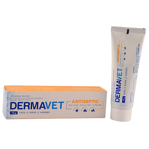 Dermavet Antiseptic Healing Cream for Pets – 75G