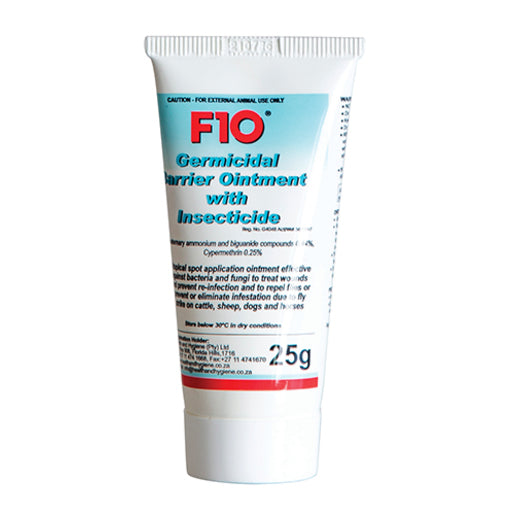 F10 Germicidal Barrier Ointment 25G – Insect Treatment