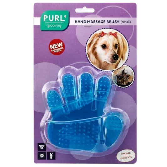 Purl Hand Massage Brush for Cats & Dogs – Small